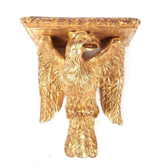 Regency Gilt Eagle Bracket Wall Shelf For Sale - Image 4 of 4