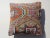 Turkish Kilim Rug Pillow For Sale - Image 3 of 11