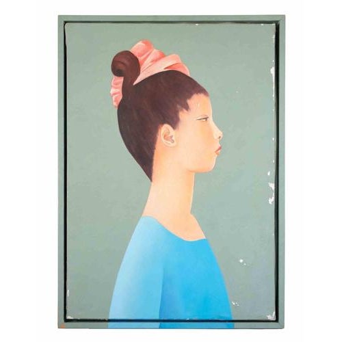 Viola, Oil Painting on Canvas, 2000 For Sale - Image 3 of 5
