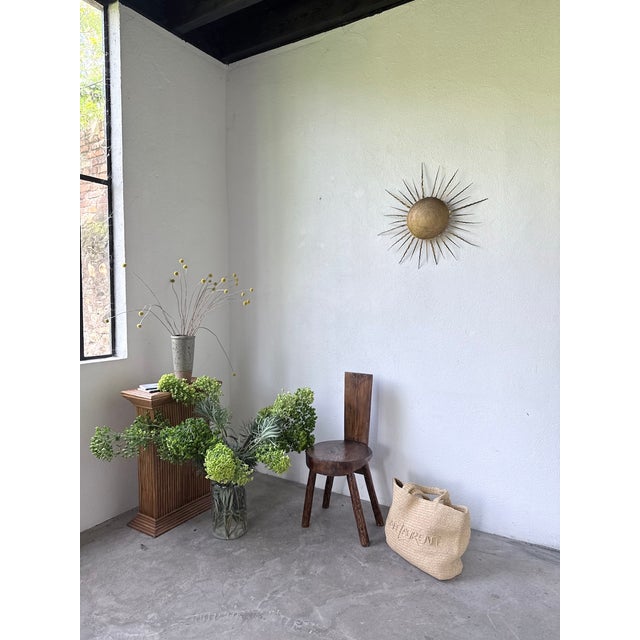 Sun Wall Sconce, 1950s For Sale - Image 3 of 18