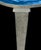 Mid 20th Century Dessin Fournir Companies Set of 12 French Moderne Blue Velvet Upholstered Dining Chairs For Sale - Image 12 of 15