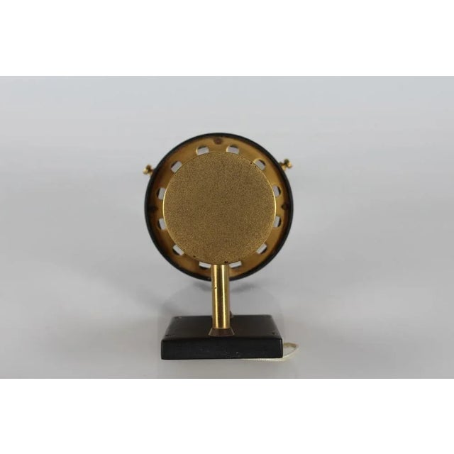 Metal Mid-Century Brass and Glass Saga Wall Sconce by Kay Kørbing for Lyfa, 1970s For Sale - Image 7 of 8