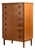 Teak Dresser with Six Drawers, 1960s For Sale