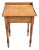 Antique Slant Top Chestnut Pine Writing Desk For Sale