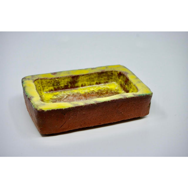 Brutalist Ceramic Trinket Tray by Gerhard Liebenthron, 1970 For Sale - Image 4 of 7