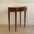 Louis XVI Walnut Console Table with Black Marble Top and Brass Fittings For Sale - Image 12 of 12