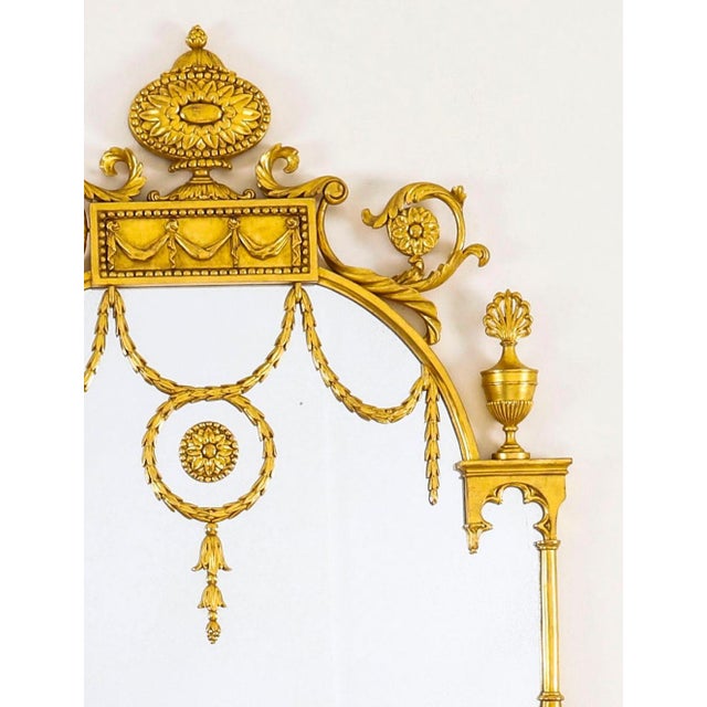 Antique George III Adam Revival Giltwood Mirrors, Set of 2 For Sale - Image 5 of 12