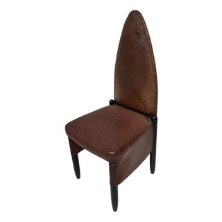 Art Deco Amsterdamse School High-Back Side Chair from Michel De Klerk, 1916 For Sale