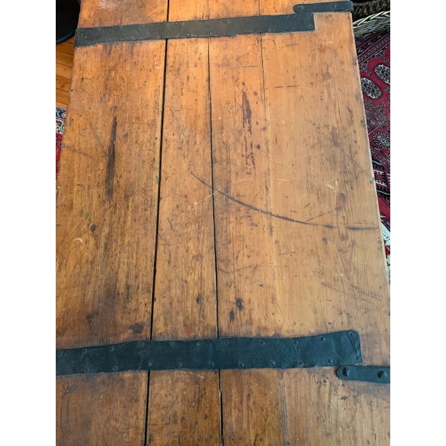 Wood 1900’s Vintage Pine Chest For Sale - Image 7 of 10