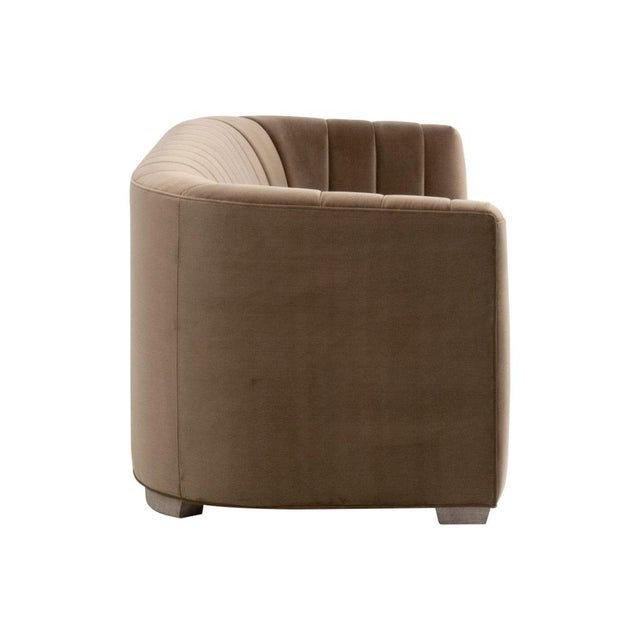 Essentials for Living Bronx Channel Back Sofa For Sale In Washington DC - Image 6 of 8