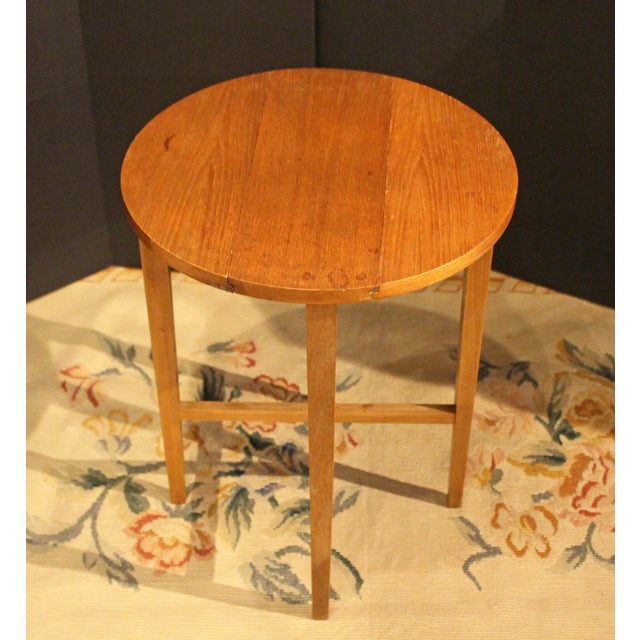 Circa 1960-70 Mid Century Modern Danish Table With Three Nesting Tables For Sale In Raleigh - Image 6 of 8