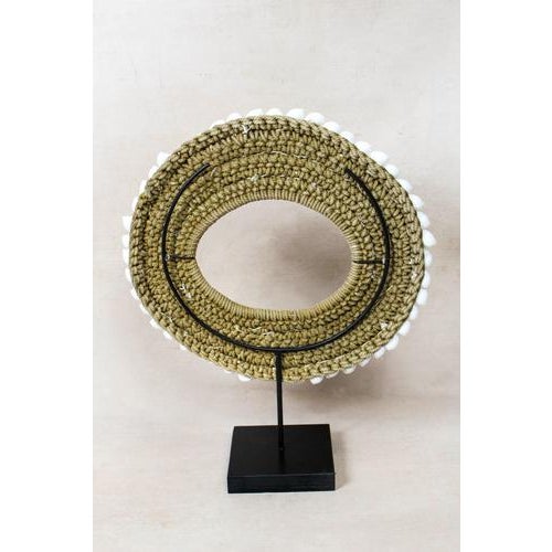 Handmade White Shell Necklace For Sale - Image 3 of 5