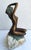 Bronze Figure of a Nude Woman on Marble, 1891 For Sale - Image 6 of 7