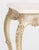 Wood Italian Rococo Style Silvered Wood Console Table For Sale - Image 7 of 9