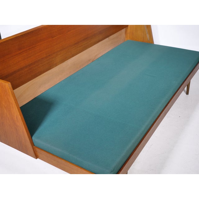 Wood Mid-Century Teak Daybed, 1960s For Sale - Image 7 of 15