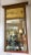 1940s Vintage Federal Style Mirror With Reverse Painted Boat and Church Scene Circa 1940's For Sale - Image 5 of 5