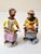 Rococo 1980s Chelsea House Porcelain Monkey Band Singer Figurines, Pair, Meissen Style Rococo Musicians For Sale - Image 3 of 14