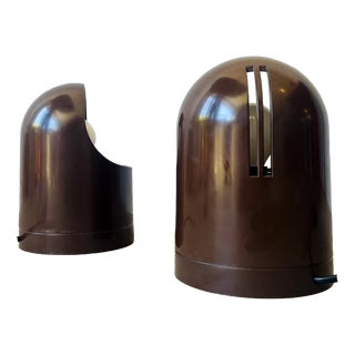 Aurora Table Lamps, Italy, 1960s, Set of 2 For Sale
