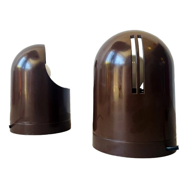 Aurora Table Lamps, Italy, 1960s, Set of 2 For Sale