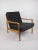 1970s Danish Black Bouclé Lounge Chair, 1970s For Sale - Image 5 of 12