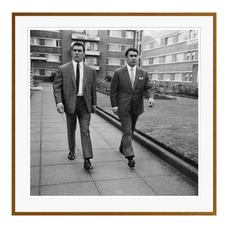 The Krays in London Framed in Brown For Sale
