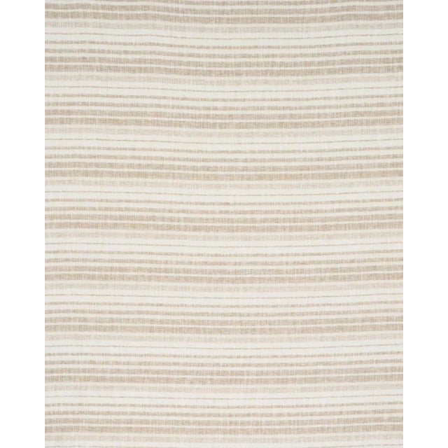 Contemporary SAMPLE - Schumacher Eiger Casement Fabric In Ivory For Sale - Image 3 of 3