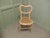 Victorian Painted Balloon Back Bedroom Chair This pretty Chair has a Balloon Back Style and a woven flat cane seat. The...