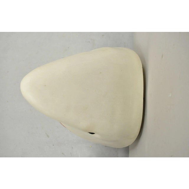 Beige Vintage 23" Molded Rubber Jaws Great White Shark Replica Movie Prop For Sale - Image 8 of 12