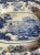 Antique English Staffordshire Blue Transfer Decorated Platter “Chinese Marine” For Sale - Image 10 of 12
