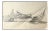 Boats - Original Pencil Drawing - Mid 20th Century Mid 20th Century For Sale