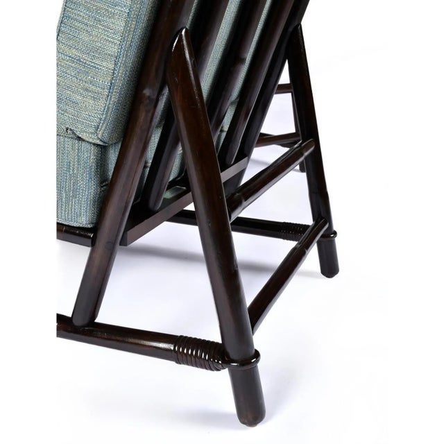 7-Piece John Wisner for Ficks Reed Far Horizons Rattan Modular Sofa Group For Sale - Image 11 of 11