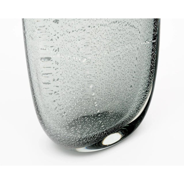 Glass Murano Glass Silver Voda Bottles For Sale - Image 7 of 9