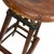 Antique 1910s 30" Tall Industrial Architect's Draftsman Stool - Adjustable Wood & Cast Iron Swivel Seat For Sale - Image 15 of 18