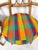 Vintage Tall Back Rattan Arm Chairs- A Pair For Sale - Image 11 of 12