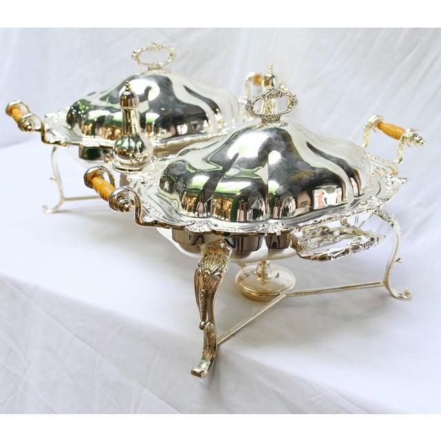 Silver Plate Food Warmer, Sheffield For Sale - Image 3 of 17