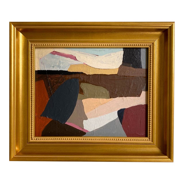 "Western Movie" 2026 Painting by Jessalin Beutler With Vintage Frame For Sale