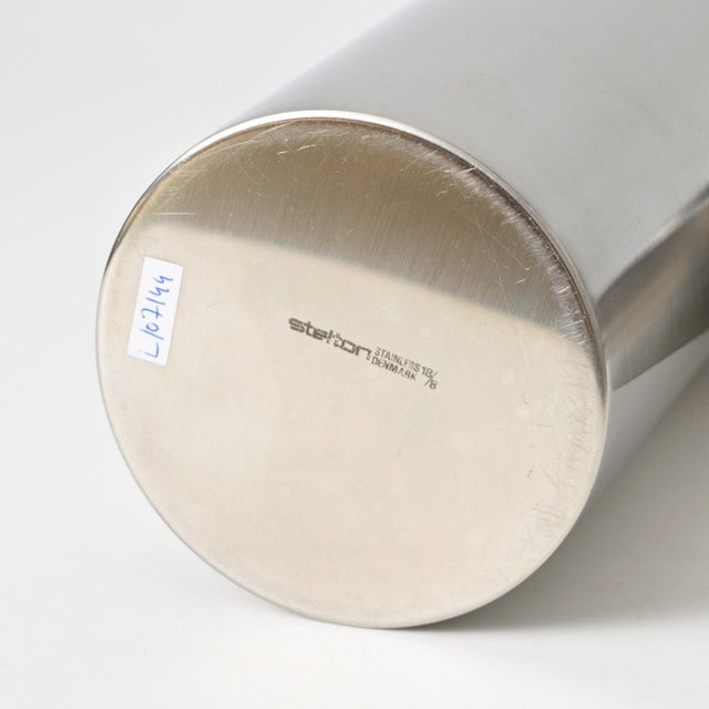 Cylinda Cocktail Shaker by Arne Jacobsen for Stelton, 1980s For Sale - Image 6 of 7