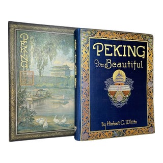 Early 20th Century Illustrated Folio, Herbert C. White's Peking the Beautiful - 1 Book For Sale