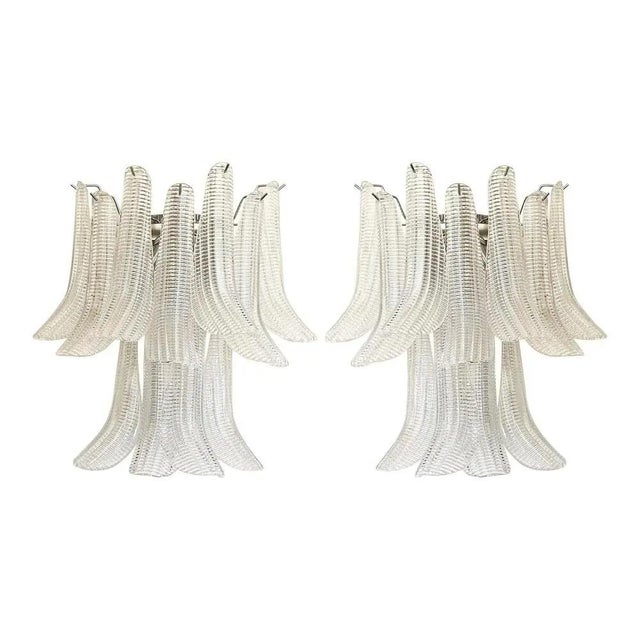 Murano Glass Wall Sconces by Simoeng, Set of 2 For Sale - Image 4 of 13