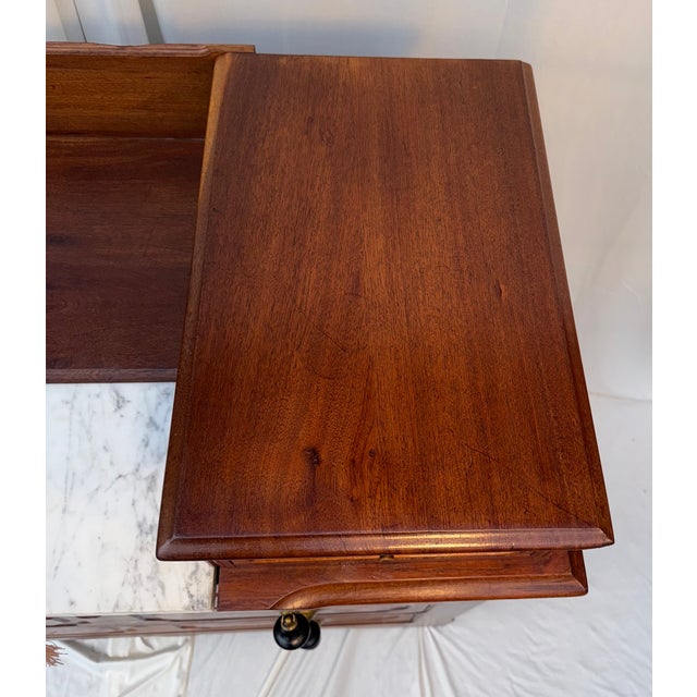 Victorian 19th-Century Victorian Eastlake Walnut & Burl Dresser With Original Finish & Hardware For Sale - Image 3 of 18