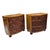 A distinctive and richly textured This pair of Lineage Home Furnishings bow-front chests of drawers is distinctive and...