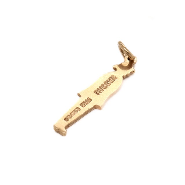 Vintage English 9Ct Gold & Enamel Nassau Bahamas Policeman Charm for a Bracelet For Sale - Image 13 of 13