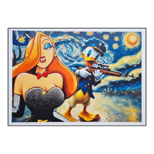 Death Nyc -Jessica Rabbit - Limited Edition With Certificate For Sale