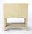 2020s Amelle 24 in. W Rectangular Raffia 2 Drawer Nightstand with Lower Open Shelf, Cream Raffia For Sale - Image 5 of 9