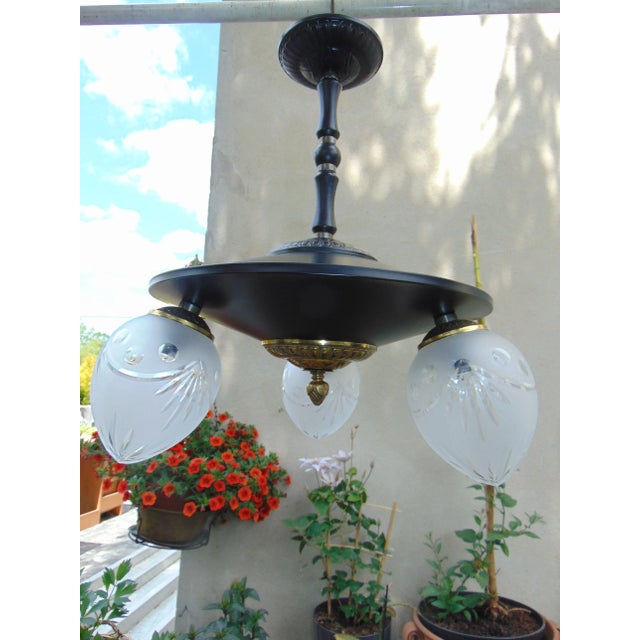 Vintage Ceiling Light and Wall Light, 1970s, Set of 2 For Sale - Image 12 of 12