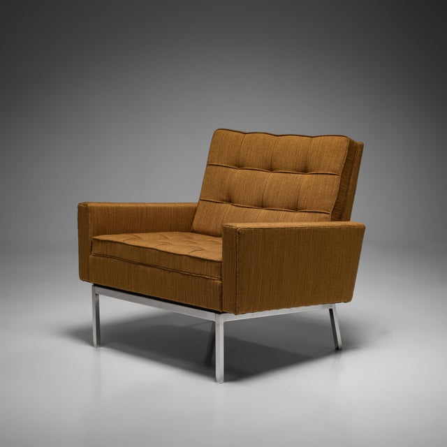 Model 65A Rolex Lounge Chairs by Florence Knoll for Knoll, USA, 1960s, Set of 2 For Sale - Image 6 of 15
