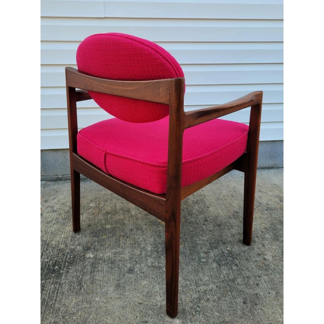 1960s Mid Century Side Desk Chair by Jens Risom For Sale - Image 6 of 13