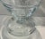 Stylish Global Views Large Modern Glass Pedestal Vase, showroom floor sample