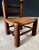 French Provincial Brutalist Low Stool by Charles Dudouyt, 1940s For Sale - Image 10 of 15