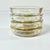 1980s Vintage Chippendale Hollywood Regency Crystal Coasters With Birds - Set of 4 For Sale - Image 10 of 11